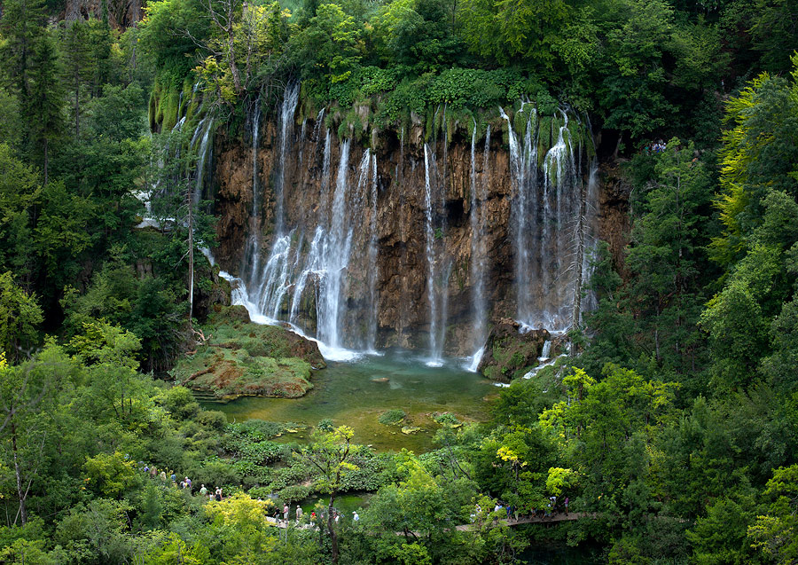 Plitvická pohlednice